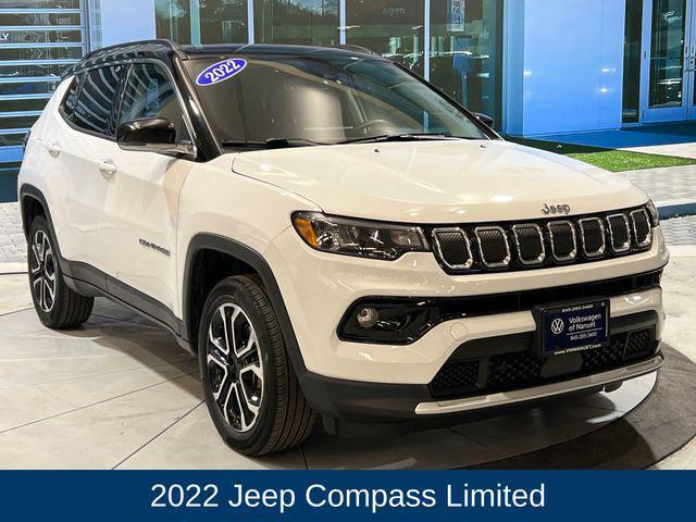 used 2022 Jeep Compass car, priced at $22,794