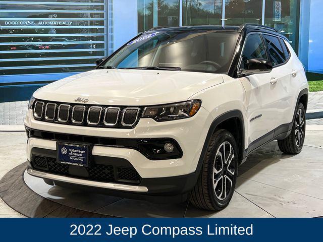 used 2022 Jeep Compass car, priced at $22,794