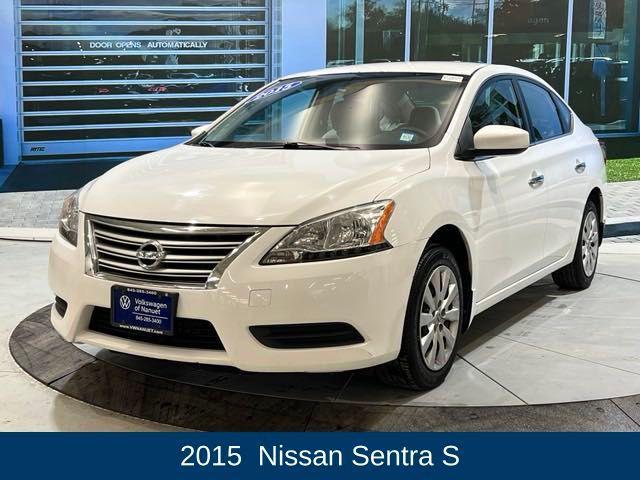 used 2015 Nissan Sentra car, priced at $6,750