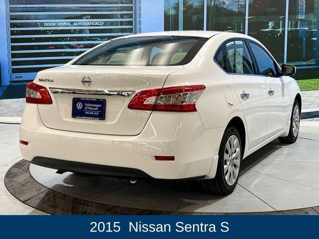 used 2015 Nissan Sentra car, priced at $6,750