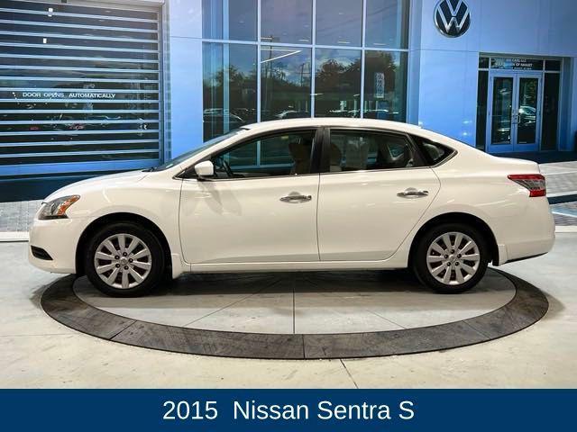 used 2015 Nissan Sentra car, priced at $6,750