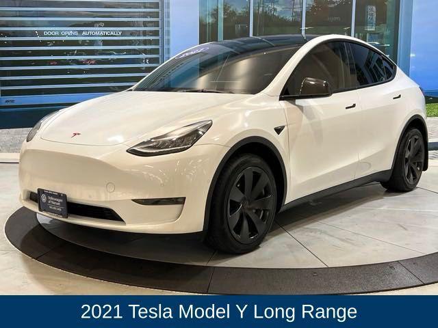 used 2021 Tesla Model Y car, priced at $29,500