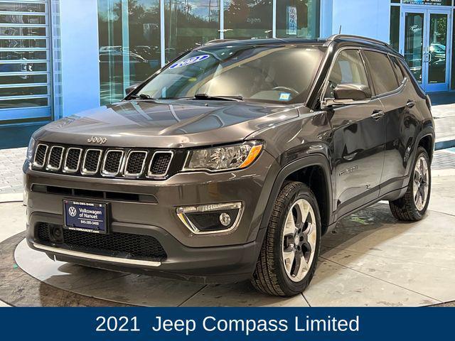 used 2021 Jeep Compass car, priced at $16,004