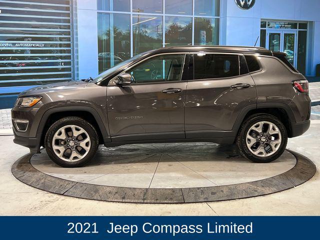 used 2021 Jeep Compass car, priced at $16,004