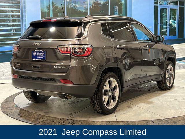 used 2021 Jeep Compass car, priced at $16,004