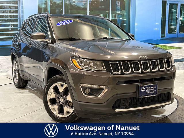 used 2021 Jeep Compass car, priced at $16,004