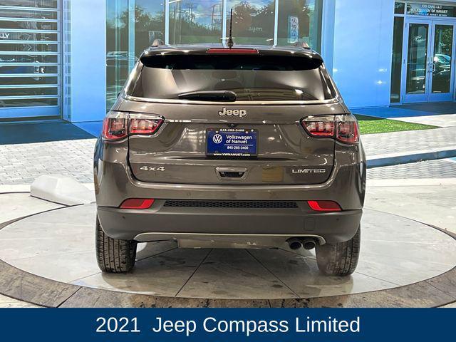 used 2021 Jeep Compass car, priced at $16,004