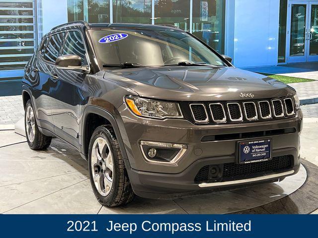 used 2021 Jeep Compass car, priced at $16,004