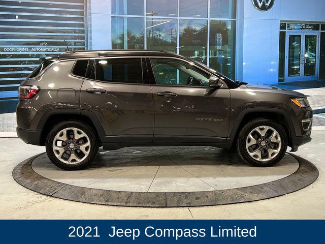 used 2021 Jeep Compass car, priced at $16,004