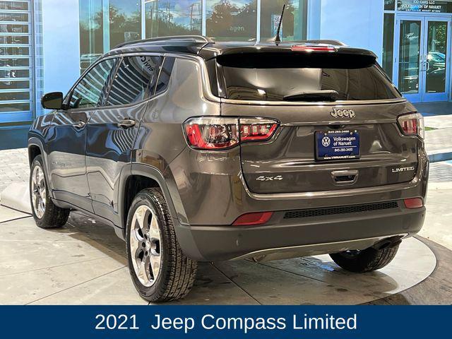 used 2021 Jeep Compass car, priced at $16,004