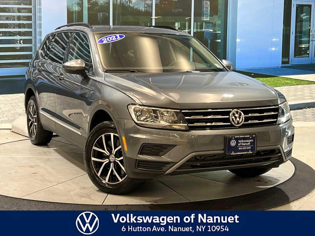 used 2021 Volkswagen Tiguan car, priced at $18,880