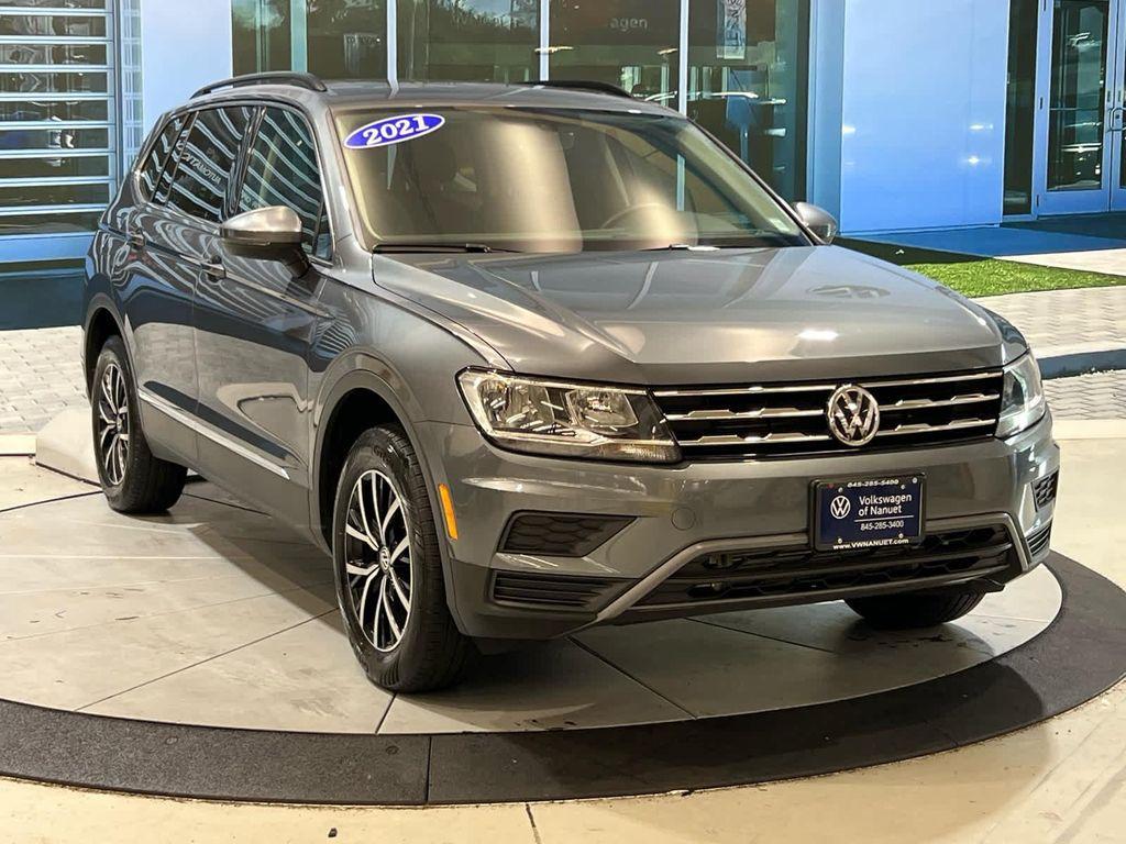 used 2021 Volkswagen Tiguan car, priced at $18,880