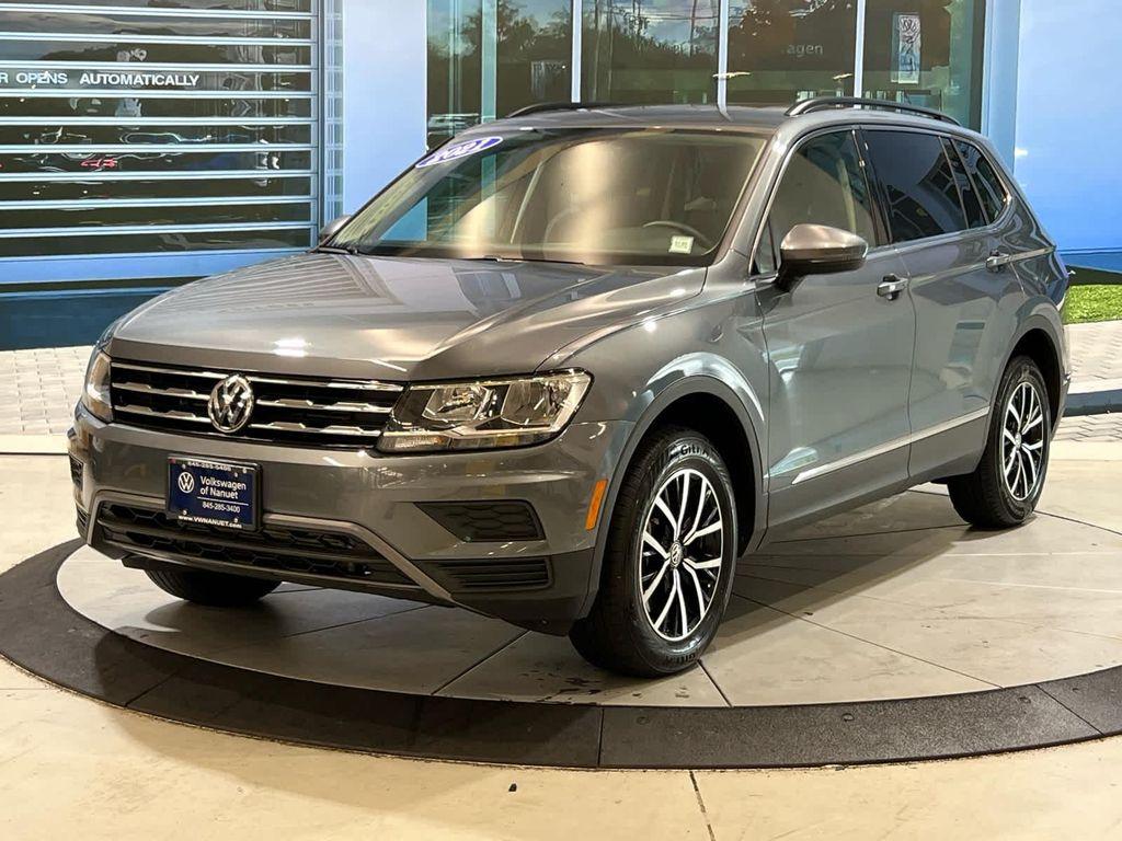 used 2021 Volkswagen Tiguan car, priced at $18,880
