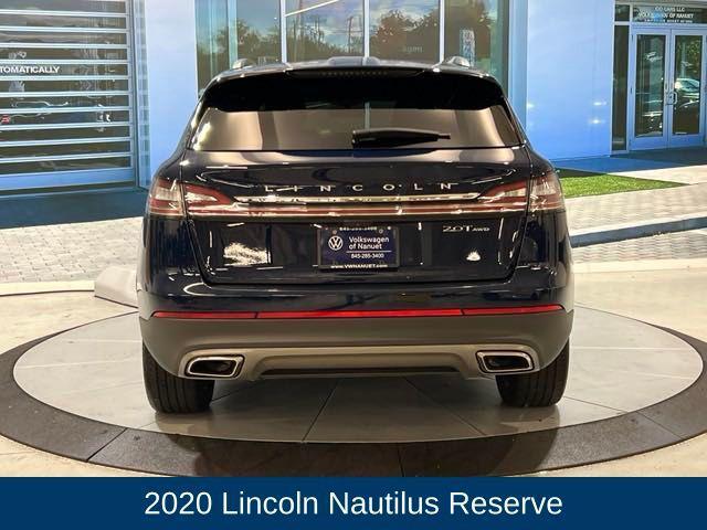 used 2020 Lincoln Nautilus car, priced at $26,202