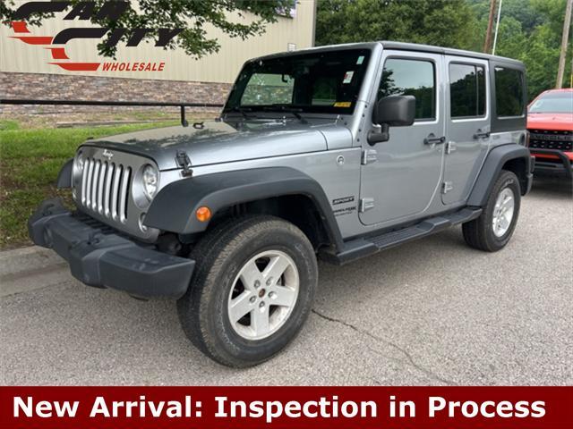 used 2018 Jeep Wrangler JK Unlimited car, priced at $22,995