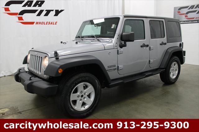 used 2018 Jeep Wrangler JK Unlimited car, priced at $22,401