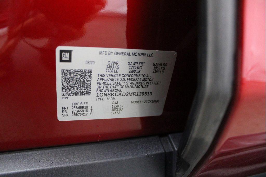 used 2021 Chevrolet Suburban car, priced at $36,306