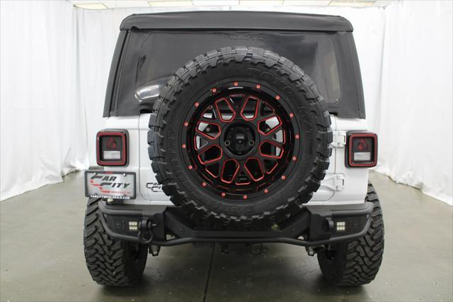 used 2021 Jeep Wrangler Unlimited car, priced at $33,287