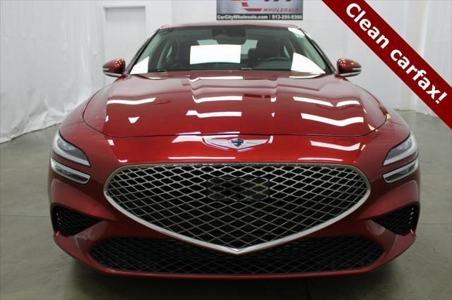 used 2022 Genesis G70 car, priced at $29,411