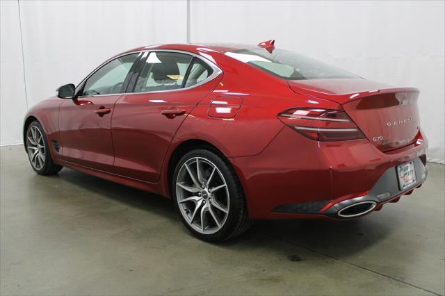 used 2022 Genesis G70 car, priced at $29,411