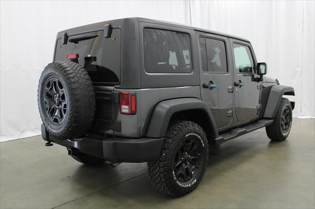 used 2016 Jeep Wrangler Unlimited car, priced at $18,031