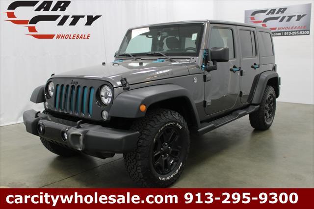 used 2016 Jeep Wrangler Unlimited car, priced at $18,031