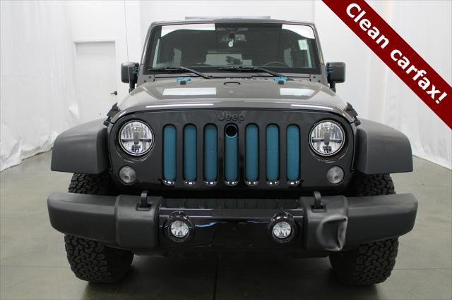 used 2016 Jeep Wrangler Unlimited car, priced at $18,031