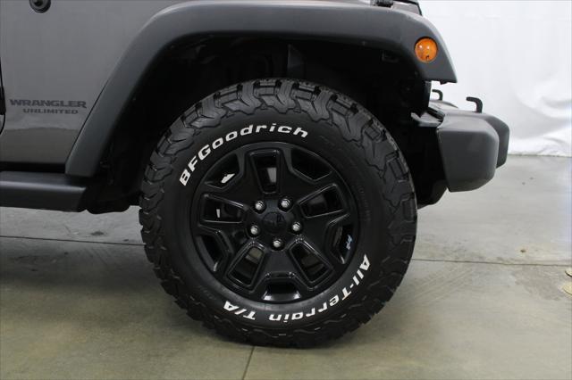 used 2016 Jeep Wrangler Unlimited car, priced at $18,031