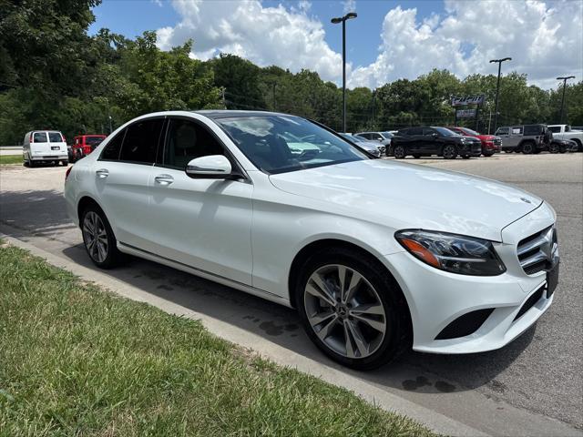used 2021 Mercedes-Benz C-Class car, priced at $26,995