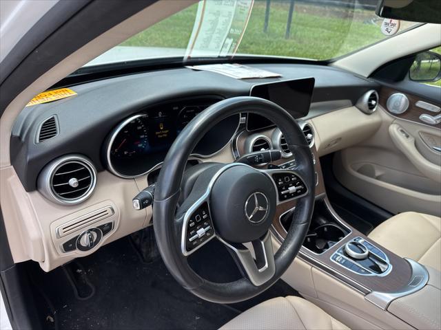 used 2021 Mercedes-Benz C-Class car, priced at $26,995