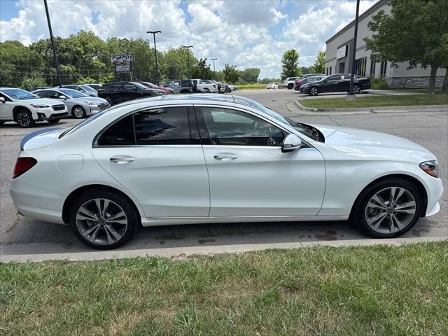 used 2021 Mercedes-Benz C-Class car, priced at $26,995