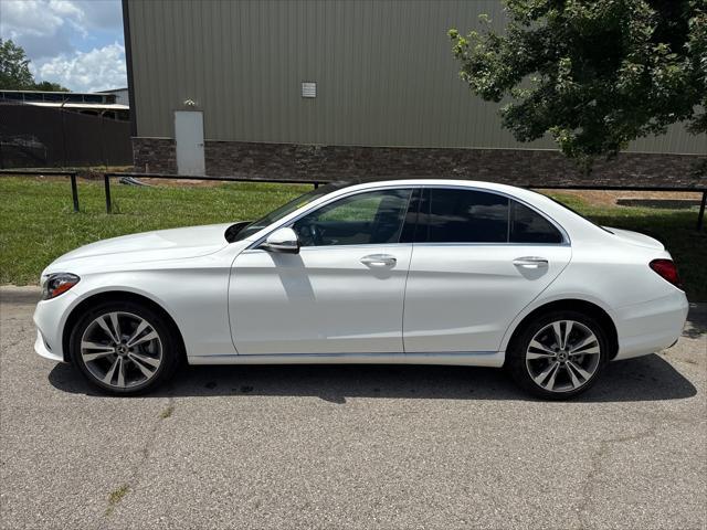 used 2021 Mercedes-Benz C-Class car, priced at $26,995