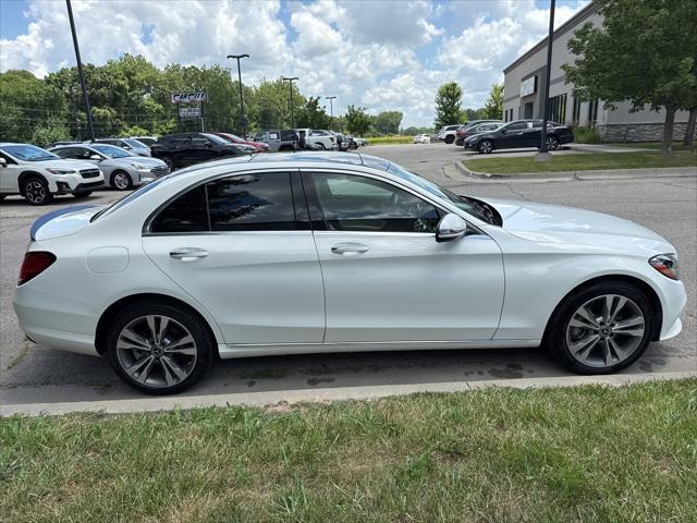 used 2021 Mercedes-Benz C-Class car, priced at $26,995