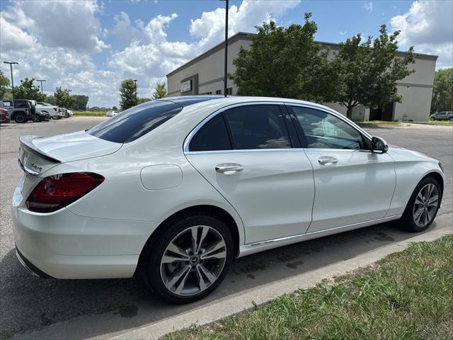 used 2021 Mercedes-Benz C-Class car, priced at $26,995