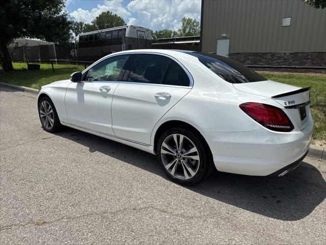 used 2021 Mercedes-Benz C-Class car, priced at $26,995