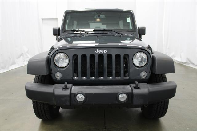 used 2017 Jeep Wrangler Unlimited car, priced at $21,603