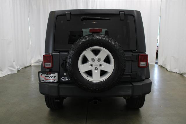 used 2017 Jeep Wrangler Unlimited car, priced at $21,603