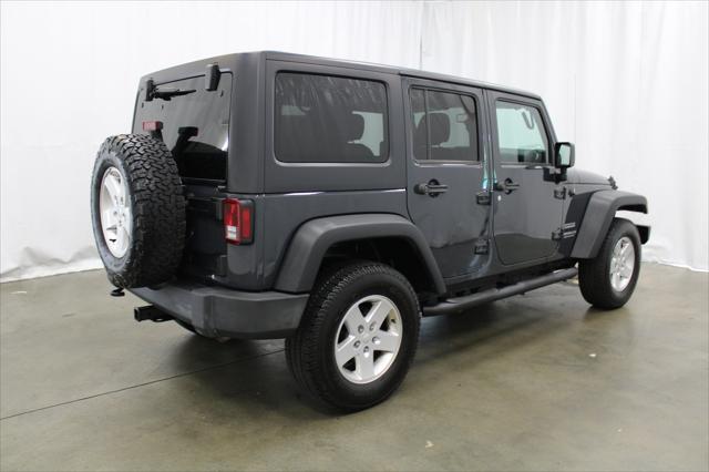 used 2017 Jeep Wrangler Unlimited car, priced at $21,603