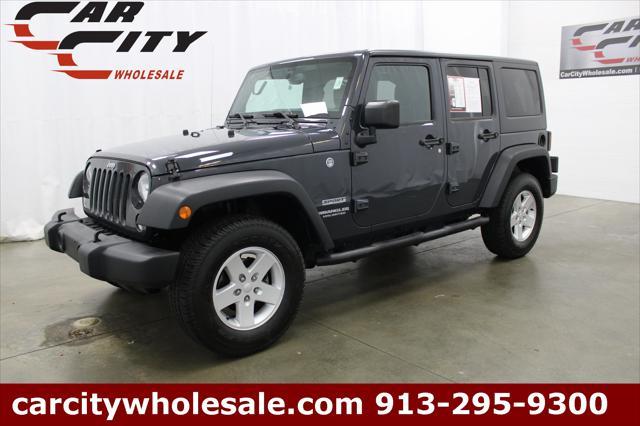 used 2017 Jeep Wrangler Unlimited car, priced at $21,932