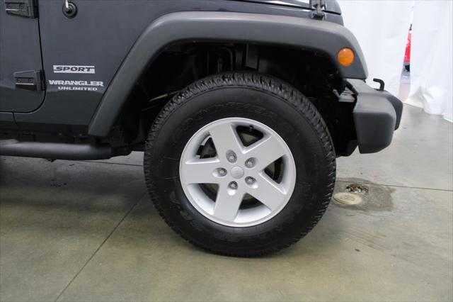 used 2017 Jeep Wrangler Unlimited car, priced at $21,603