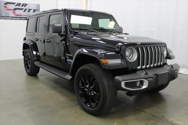 used 2021 Jeep Wrangler Unlimited 4xe car, priced at $29,196