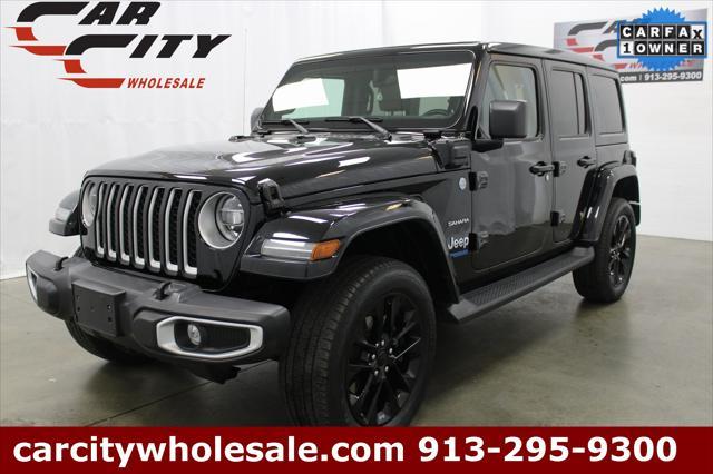 used 2021 Jeep Wrangler Unlimited 4xe car, priced at $29,196