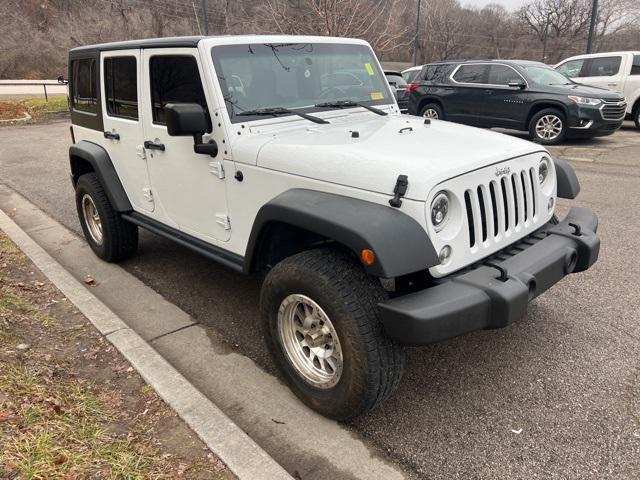 used 2016 Jeep Wrangler Unlimited car, priced at $18,791