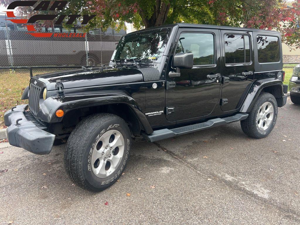 used 2015 Jeep Wrangler Unlimited car, priced at $17,544