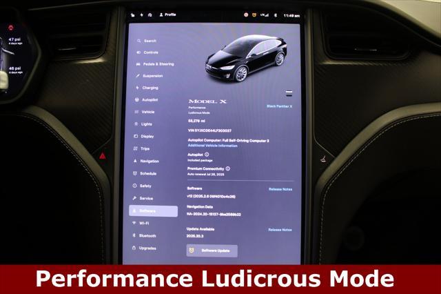 used 2020 Tesla Model X car, priced at $37,511