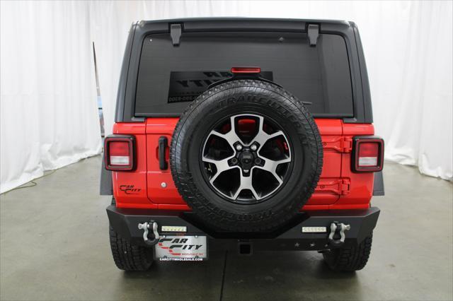 used 2018 Jeep Wrangler Unlimited car, priced at $26,511