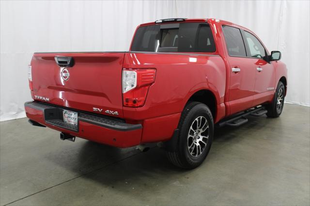 used 2021 Nissan Titan car, priced at $29,091