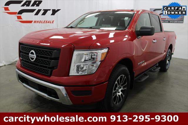 used 2021 Nissan Titan car, priced at $29,091