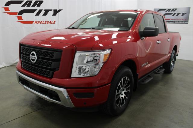 used 2021 Nissan Titan car, priced at $29,375