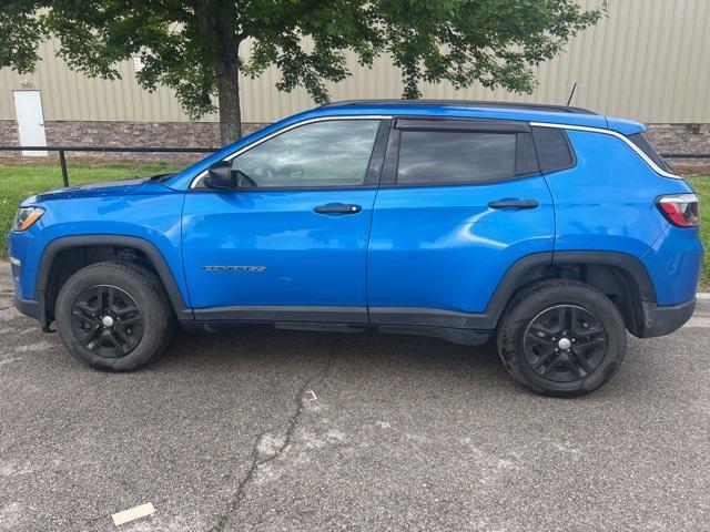 used 2021 Jeep Compass car, priced at $17,998